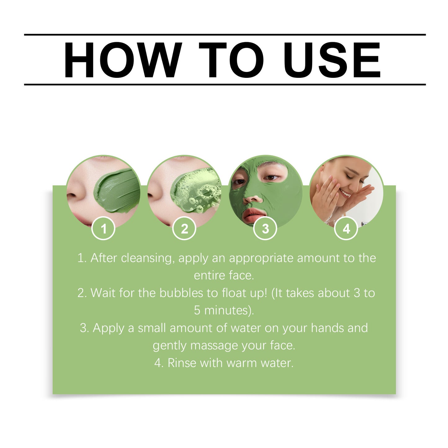 Holy Basil Bubble Facial Mask